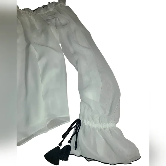 NWT Ryegrass size 3X white blouse - Picture 5 of 14